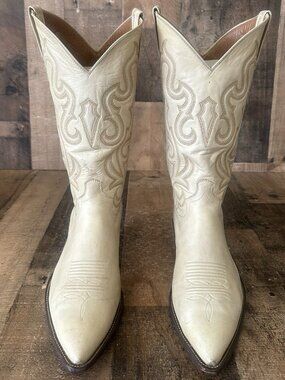 Sterling Vintage Pointed Toe Western Cowboy Boots Mens 11 D